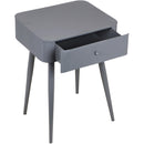  Color_Grey -- Rylan Grey Iron Nightstand IMAGE 4