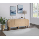  Meridian Casablanca Oak Solid Wood And Oak Veneer Sideboard / Buffet IMAGE 2