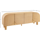Meridian Casablanca Oak Sideboard/Buffet IMAGE 9