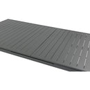  Meridian Maldives 95.5" / 119" Grey Aluminum Outdoor Patio Dining Table IMAGE 12