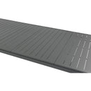  Meridian Maldives 95.5" / 119" Grey Aluminum Outdoor Patio Dining Table IMAGE 9