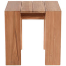  Meridian Tulum Natural Teak Wood End / Side Table IMAGE 3