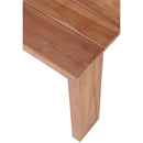  Meridian Tulum Natural Teak Wood End / Side Table IMAGE 5