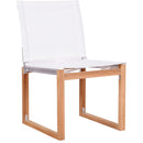  Meridian Tulum Off White Water Resistant Mesh Fabric Outdoor Patio Dining Side Chair IMAGE 1