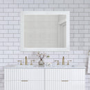  Meridian Monad White Birch Veneer Frame Mirror IMAGE 2