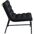  Manufacturer Color_Black -- Meridian Burke Stationary Accent Chair IMAGE 6