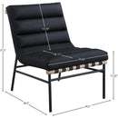  Manufacturer Color_Black -- Meridian Burke Stationary Accent Chair IMAGE 8