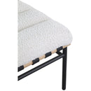 Meridian Burke Cream Boucle Fabric Accent Chair IMAGE 7