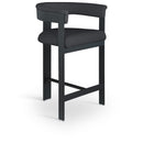  Color_Black -- Meridian Romeo Counter Height Stool IMAGE 1