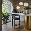  Color_Black -- Meridian Romeo Counter Height Stool IMAGE 2
