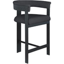  Color_Black -- Meridian Romeo Counter Height Stool IMAGE 3