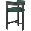 Meridian Romeo Green Boucle Fabric Counter Stool IMAGE 5