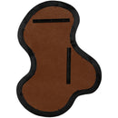  Meridian Oblique Black Acacia Wood Frame Mirror IMAGE 4