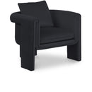  Manufacturer Color_Black -- Meridian Sloan Stationary Fabric Accent Chair IMAGE 1