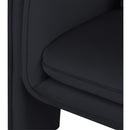  Manufacturer Color_Black -- Meridian Sloan Stationary Fabric Accent Chair IMAGE 7