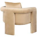  Manufacturer Color_Camel -- Sloan Camel Velvet Upholstered Accent Chair IMAGE 6