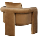  Manufacturer Color_Saddle -- Sloan Saddle Velvet Upholstered Accent Chair IMAGE 6