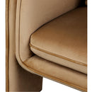  Manufacturer Color_Saddle -- Sloan Saddle Velvet Upholstered Accent Chair IMAGE 7