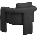 Manufacturer Color_Black -- Meridian Stylus Stationary Fabric Accent Chair IMAGE 5