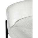  Color_Cream -- Burton Cream Chenille Fabric Upholstered Counter Stool IMAGE 7