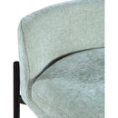 Color_Mint -- Burton Mint Chenille Fabric Upholstered Counter Stool IMAGE 7