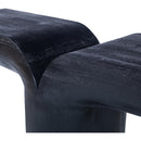  Meridian Tee Black Acacia Wood Console Table IMAGE 7