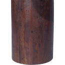  Meridian Tee Brown Acacia Wood Console Table IMAGE 8