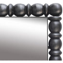  Meridian Aubrey Black Acacia Wood Frame Mirror IMAGE 5