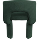Meridian Emmet Green Boucle Fabric Dining Chair / Accent Chair IMAGE 3