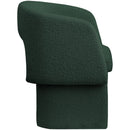  Color_Green -- Emmet Green Boucle Fabric Upholstered Dining / Accent Chair IMAGE 6