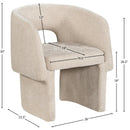 Color_Beige -- Meridian Emmet Dining Chair IMAGE 9