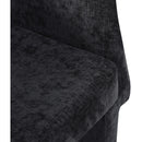  Color_Black -- Emmet Black Chenille Fabric Upholstered Dining / Accent Chair IMAGE 7