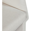  Color_Cream -- Emmet Cream Chenille Fabric Upholstered Dining / Accent Chair IMAGE 7