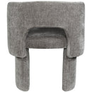 Meridian Emmet Grey Chenille Fabric Dining Chair / Accent Chair IMAGE 3