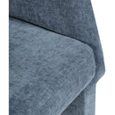  Color_Light Blue -- Emmet Light Blue Chenille Fabric Upholstered Dining / Accent Chair IMAGE 7