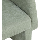  Color_Mint -- Emmet Mint Chenille Fabric Upholstered Dining / Accent Chair IMAGE 7
