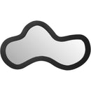  Meridian Oblique Black Iron Frame Mirror IMAGE 3