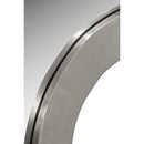  Meridian Oblique Silver Iron Frame Mirror IMAGE 6