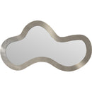  Meridian Oblique Silver Iron Frame Mirror IMAGE 3