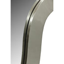  Meridian Oblique Silver Iron Frame Mirror IMAGE 6