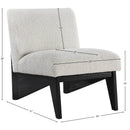  Manufacturer Color_Black -- Meridian Chapman Stationary Fabric Accent Chair IMAGE 8