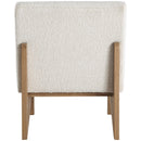 Meridian Chapman Cream Boucle Fabric Accent Chair IMAGE 3