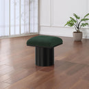  Color_Green/ Black Finish -- Pavilion Green Boucle Fabric Upholstered Stool IMAGE 2
