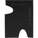  Meridian Soleil Black Gold Accent Mirror IMAGE 4