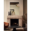  Meridian Soleil Cream Gold Accent Mirror IMAGE 2