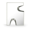  Meridian Soleil Cream Silver Accent Mirror IMAGE 1