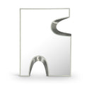  Meridian Soleil Cream Silver Accent Mirror IMAGE 1