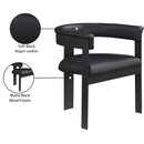  Color_Black -- Meridian Romeo Dining Chair IMAGE 9