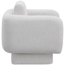  Manufacturer Color_Cream -- Meridian Alessandra Swivel Fabric Accent Chair IMAGE 6