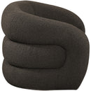  Manufacturer Color_Brown -- Roxbury Brown Boucle Fabric Upholstered Swivel Accent Chair IMAGE 6